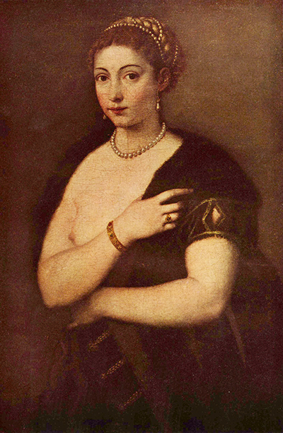 Girl in a Fur Titian